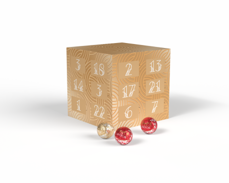 Lindt Würfel Adventskalender Lindt Würfel Adventskalender